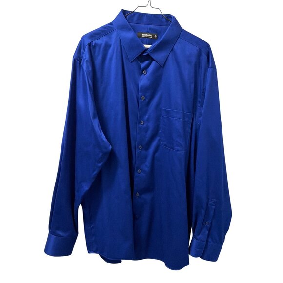 Murano Dress Shirt Sz 18/35 Long Sleeve Button-Up Formal Shirt - Picture 3 of 12